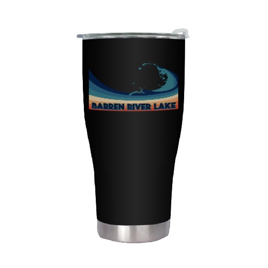 Barren River Lake Kentucky Boating Sailing Fishing Stainless Steel Tumblers