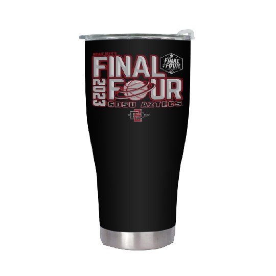 San Diego State Aztecs Final Four 2023 Baetball Stainless Steel Tumblers