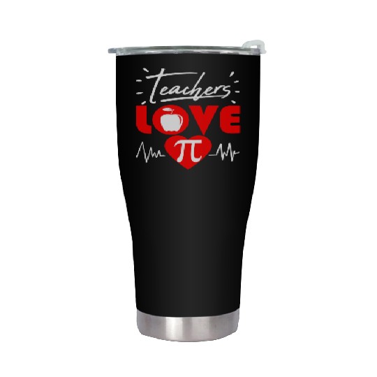 Pi Day Teacher Math Science Thank You 2020 Stainless Steel Tumblers
