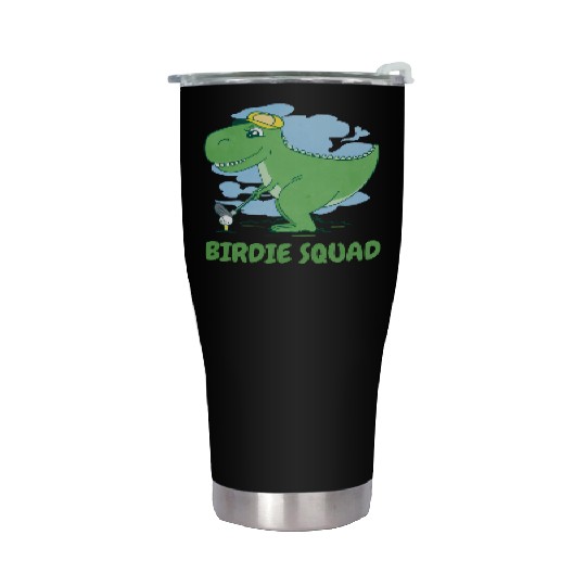Golf T Rex Squad Stainless Steel Tumblers