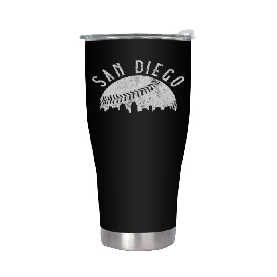 San Diego California yline Stainless Steel Tumblers
