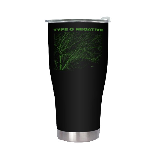 Type O Negative Tree Black Stainless Steel Tumblers