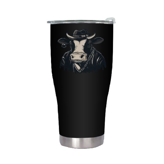 CowGirl Cowboy Party Stag Wild Stainless Steel Tumblers