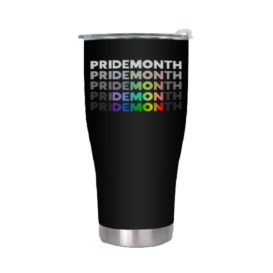 Pride Month Demon LGBT Gay Pride Month Transgender Stainless Steel Tumblers
