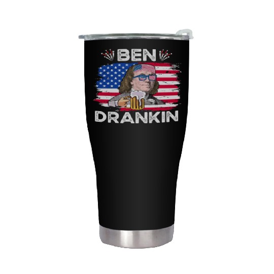 Ben Drankin US President Independence Day Stainless Steel Tumblers