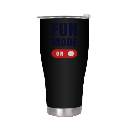 Black Colorful Dubai The Leading City in the World Stainless Steel Tumblers