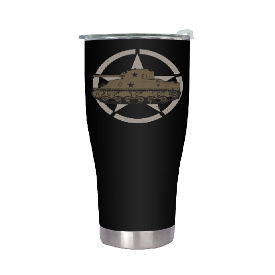 M4 Sherman | World War 2 Vehicle Stainless Steel Tumblers