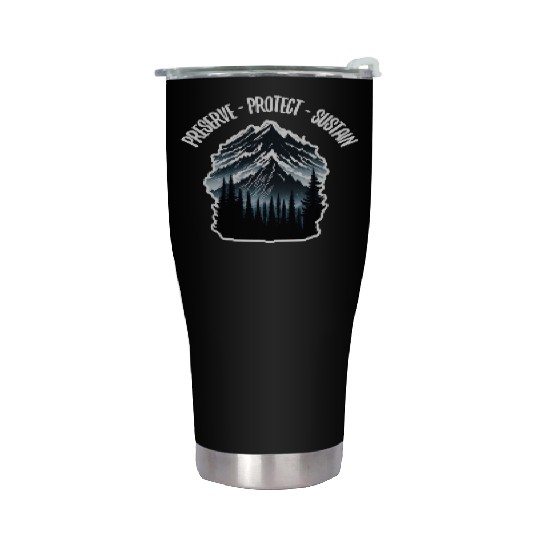 Natur Wildlife Outdoor Forest Camping Hiking Stainless Steel Tumblers