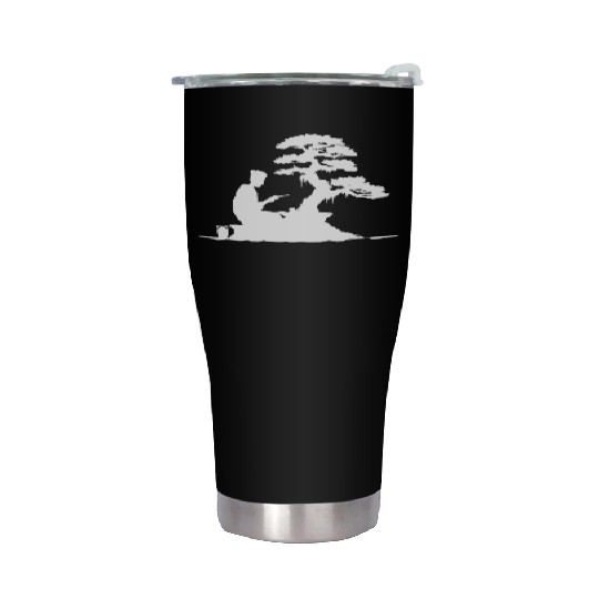 bonsai Japanese Art Stainless Steel Tumblers