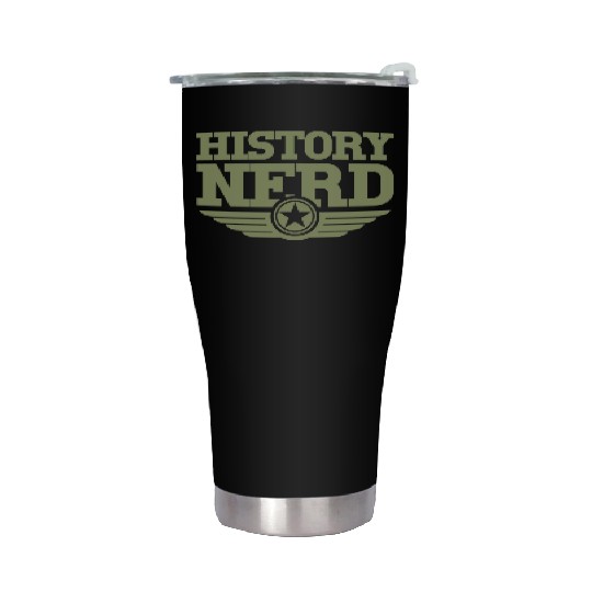 WW2 History Nerd Stainless Steel Tumblers