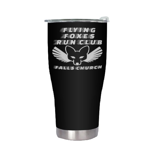 Flying Foxes Run Club Falls Church Stainless Steel Tumblers