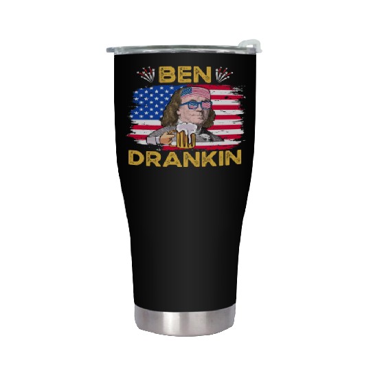 Ben Drankin US President Independence Day Stainless Steel Tumblers