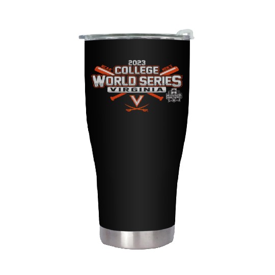 College World Series 2023 Baseball CWS Stainless Steel Tumblers