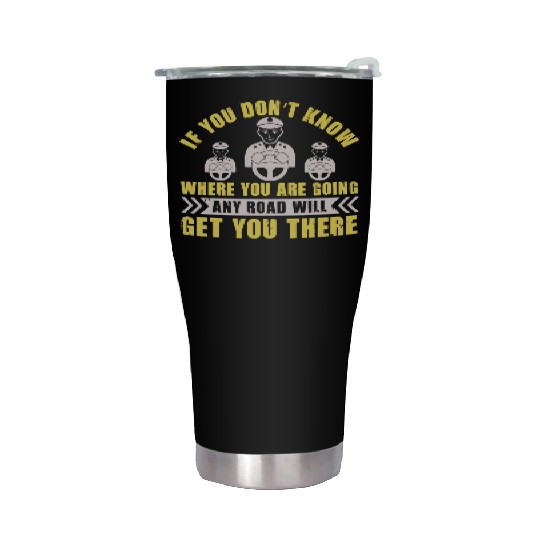 US Truck driver Gift Stainless Steel Tumblers