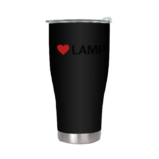 I Love Lamp Stainless Steel Tumblers