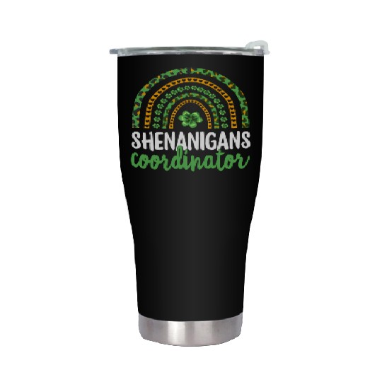 Shenanigans Coordinator Teacher St Patricks Day Stainless Steel Tumblers
