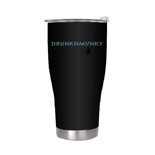 DESIGNdrunknmunky s drunk monkey Stainless Steel Tumblers