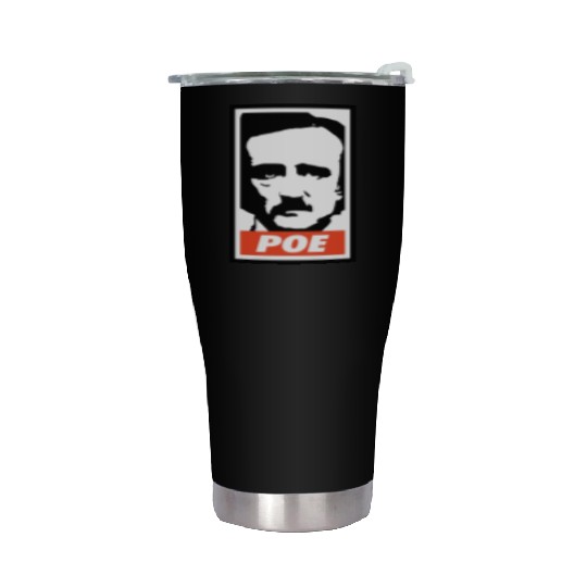 Edgar Allan Poe Stainless Steel Tumblers