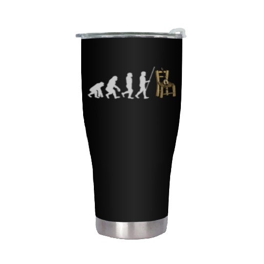 Irish Bouzouki Instrument Greek Stainless Steel Tumblers