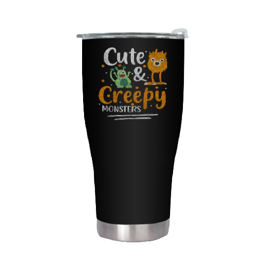 Monster Fright Children Monster Hunter Stainless Steel Tumblers