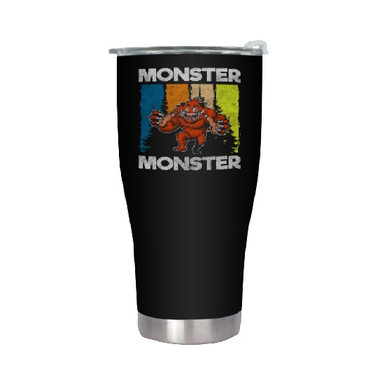 Monster Fright Character Monster Hunter Stainless Steel Tumblers
