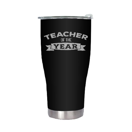 Teacher Of The Year Teacher Appreciation s Stainless Steel Tumblers