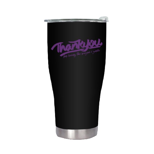 Thank you for being the reason i smile hippie Stainless Steel Tumblers