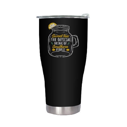 Sweet Tea Glass Outfit Southern People Stainless Steel Tumblers