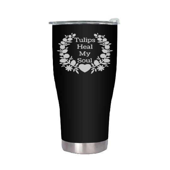 Tulip Gardening Tulips Stainless Steel Tumblers