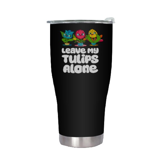 Tulip Gardening Cute Stainless Steel Tumblers