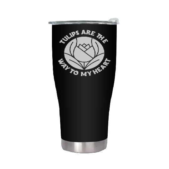 Tulip Gardening Tulips Stainless Steel Tumblers
