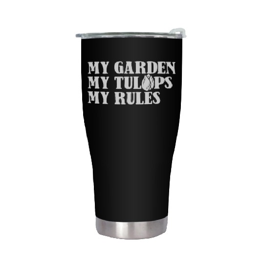 Tulip Gardening Tulips Stainless Steel Tumblers