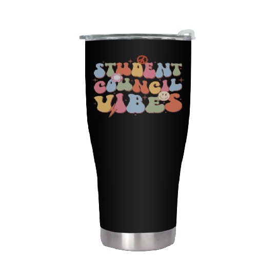 Student Council Vibes, Back To School Stainless Steel Tumblers