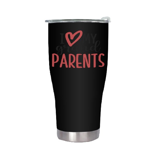 I love my grandparents Stainless Steel Tumblers