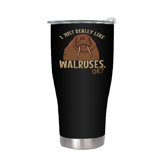 Walrus Walruses Walrus Lover Stainless Steel Tumblers