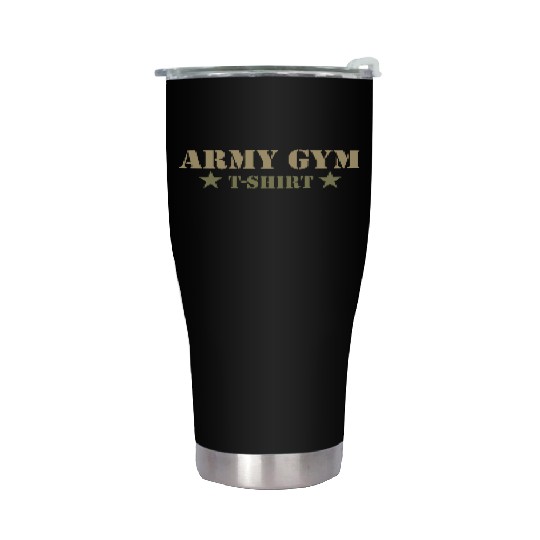 Army Gym Costume cool Stainless Steel Tumblers