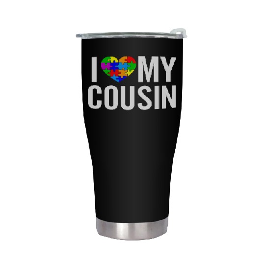 I Love My Cousin Stainless Steel Tumblers