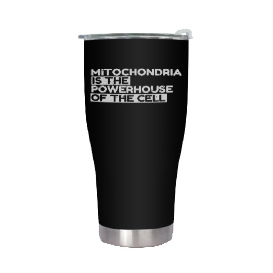 Mitochondria Is The Powerhouse Of The Cell Stainless Steel Tumblers