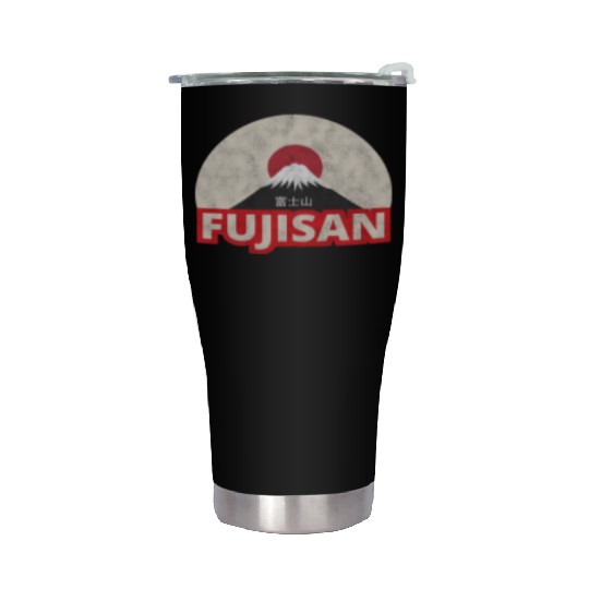 Japan Tokyo Mount Fuji Fujisan Stainless Steel Tumblers