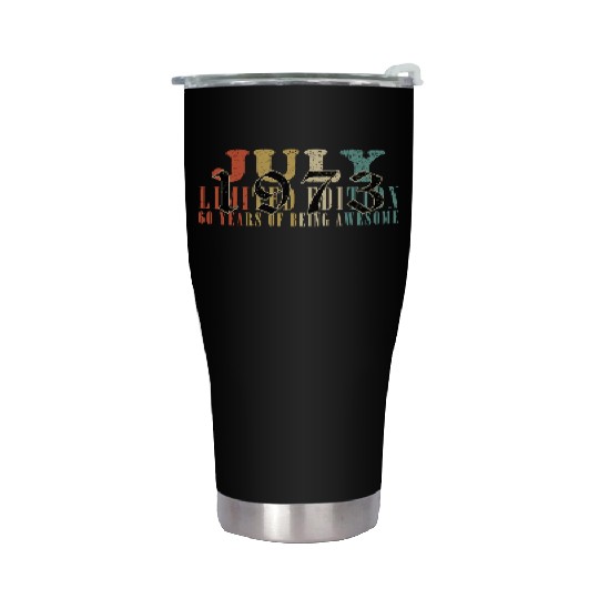 July 1973 Anniversary July 1973 July Stainless Steel Tumblers