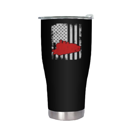 US Patriotic Railroader Stainless Steel Tumblers
