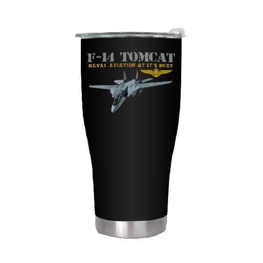 F 14 Tomcat Naval aviation Stainless Steel Tumblers