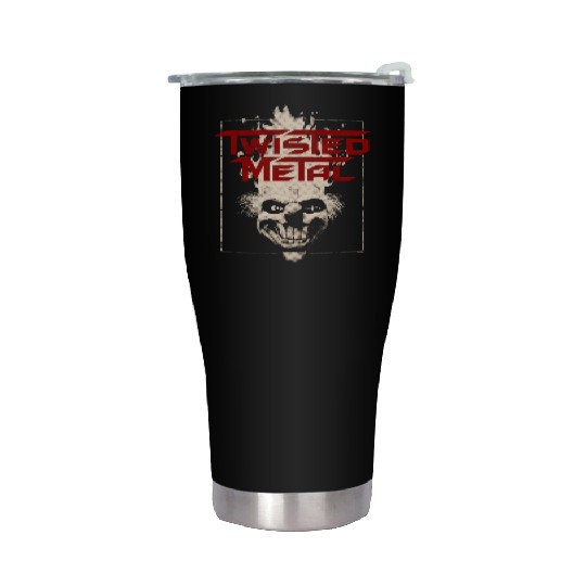 Twisted Metal Sweet Tooth Stainless Steel Tumblers