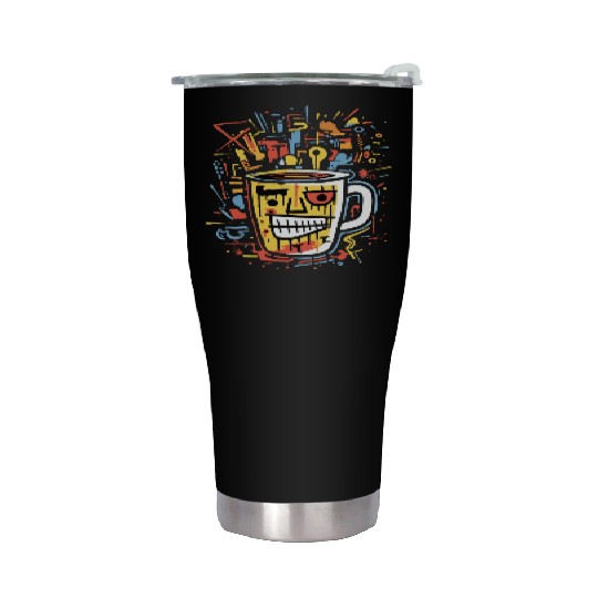 Coffee Rhapsody Stainless Steel Tumblers