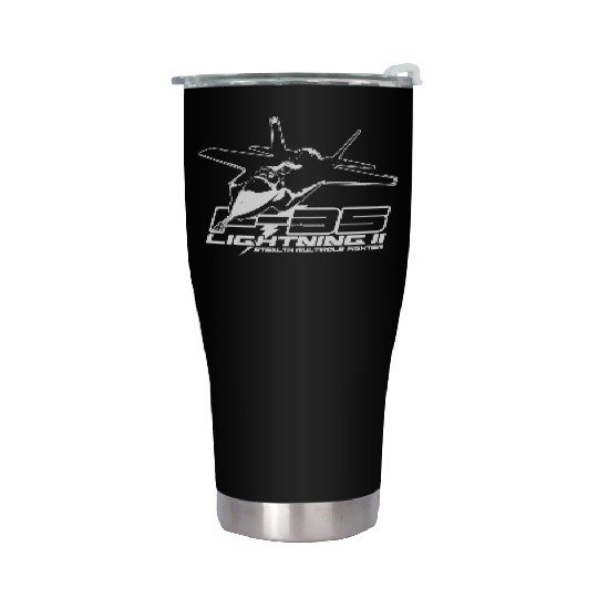 F 35 Stealth Stainless Steel Tumblers