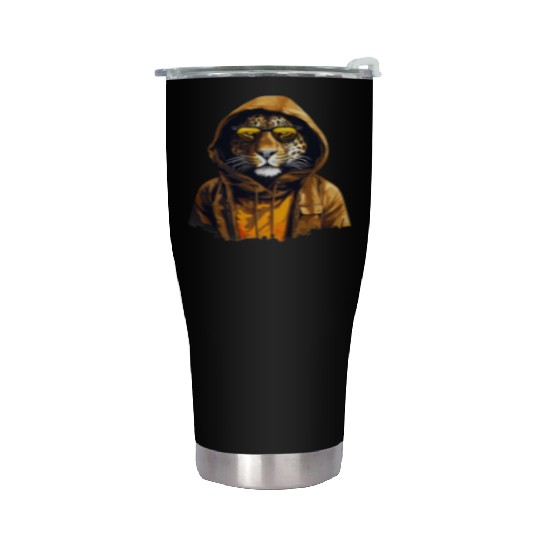 Street Style African Leopard | Leopard Lovers Stainless Steel Tumblers