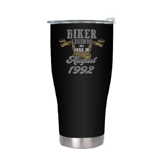 Motorcyclist Motorcycle Biker Born 1992 Stainless Steel Tumblers