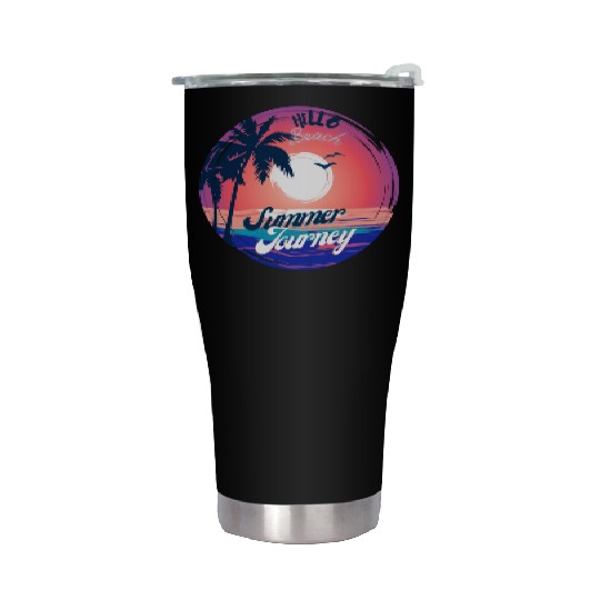 summer time Stainless Steel Tumblers