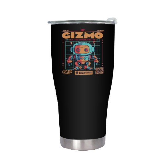 Gizmo Mecha Stainless Steel Tumblers