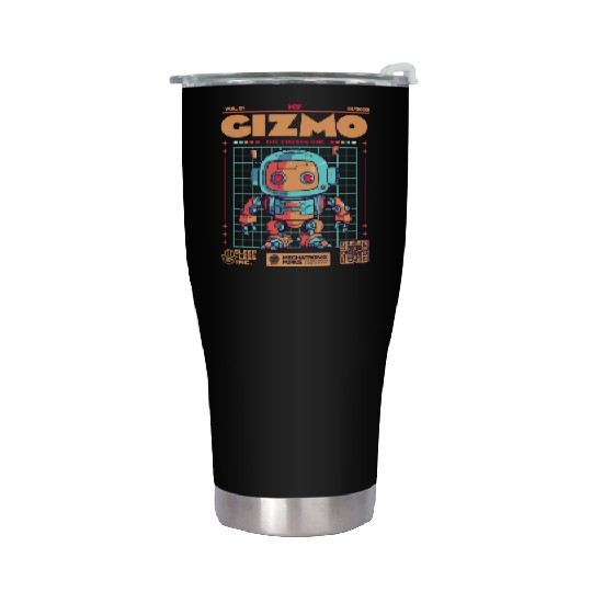 Gizmo Mecha Stainless Steel Tumblers
